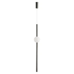 Lampa wisząca O-LINE LED 93 cm czarna
