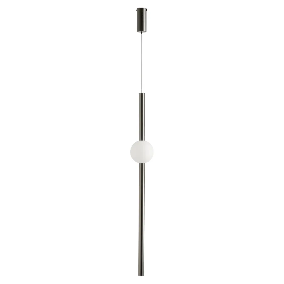 Lampa wisząca O-LINE LED 93 cm czarna