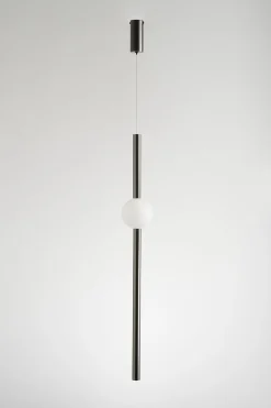 Lampa wisząca O-LINE LED 93 cm czarna