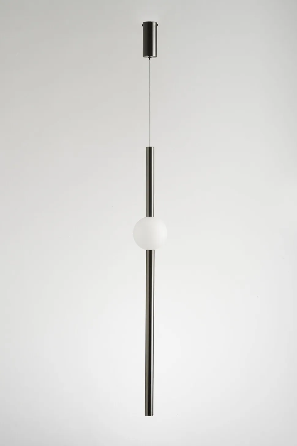 Lampa wisząca O-LINE LED 93 cm czarna