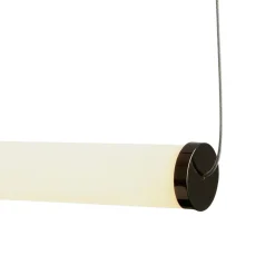 Lampa wisząca O-LINE LED 93 cm czarna