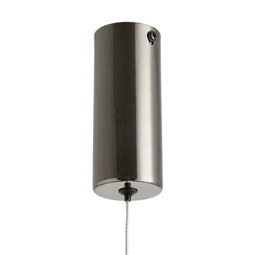 Lampa wisząca O-LINE LED 93 cm czarna