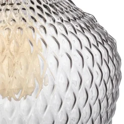 Lampa wisząca Omaha dymione szkło