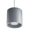 Lampa wisząca ORBIS 1 szary