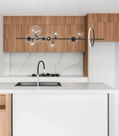 Lampa wisząca ORION LONG-90 czarna 90cm