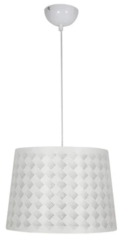 Lampa wisząca Orlando 35 kratka 1x60W  E27 biały