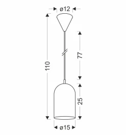 Lampa Wisząca Oss Zielony