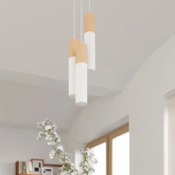 Lampa wisząca PABLO 2 biała