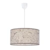 Lampa wisząca Papirus 1x60W E27 abażur  beżowy