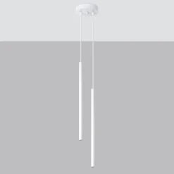 Lampa wisząca PASTELO 2 biała