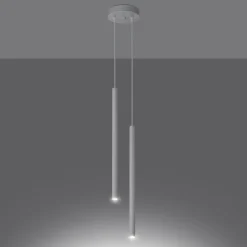Lampa wisząca PASTELO 2 biała