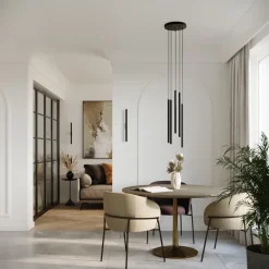 Lampa wisząca PASTELO 2 czarna