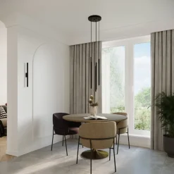 Lampa wisząca PASTELO 2 czarna