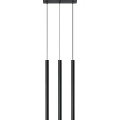 Lampa wisząca PASTELO 3 czarna