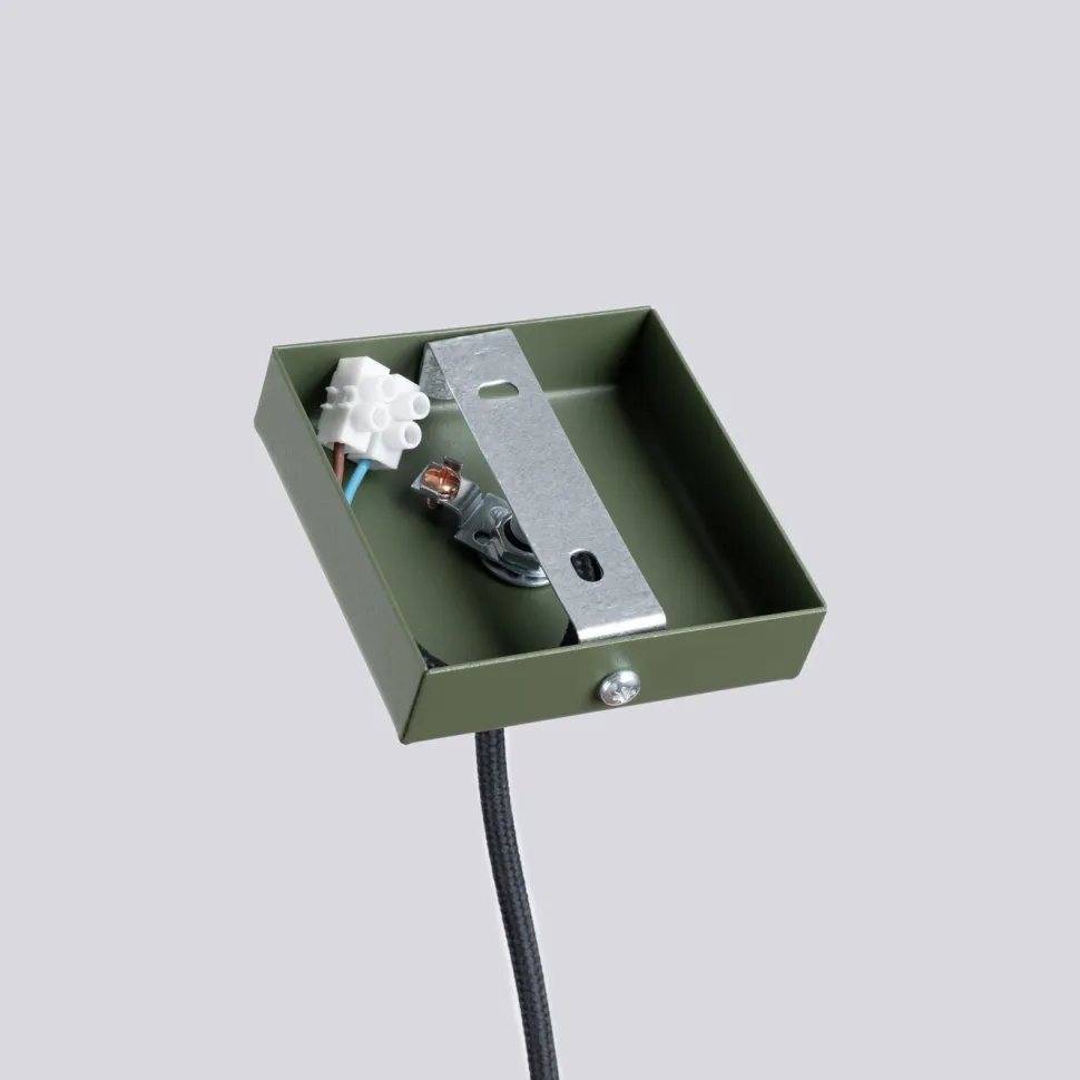 Lampa wisząca PASTELO 1 zielona oliwka