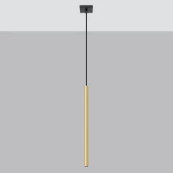 Lampa Wisząca PASTELO 1 złoty połysk