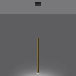 Lampa Wisząca PASTELO 1 złoty połysk