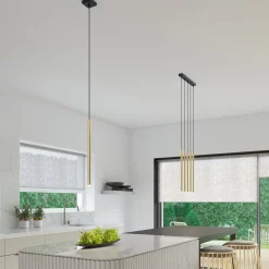 Lampa Wisząca PASTELO 1 złoty połysk