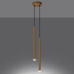 Lampa wisząca PASTELO 2 złota