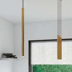 Lampa wisząca PASTELO 1 złota