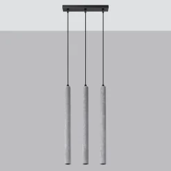 Lampa wisząca PASTELO 3L beton