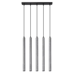 Lampa wisząca PASTELO 5L beton