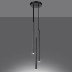 Lampa wisząca PASTELO 3P beton