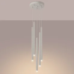 Lampa wisząca PASTELO 5P beżowa