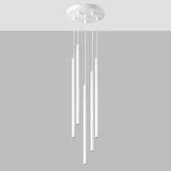 Lampa wisząca PASTELO 5P biała