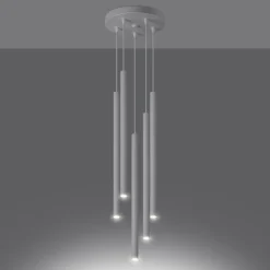 Lampa wisząca PASTELO 5P biała
