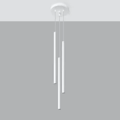 Lampa wisząca PASTELO 3P biała
