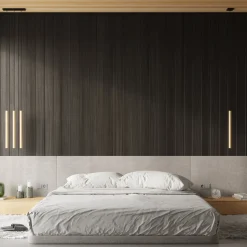 Lampa wisząca PASTELO 3P drewno