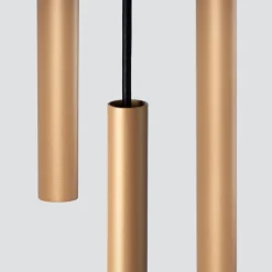 Lampa wisząca PASTELO 3P złota
