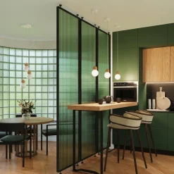 Lampa wisząca PEKKA 1 biała/naturalne  drewno