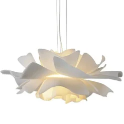 Lampa wisząca PEONY biała 50 cm