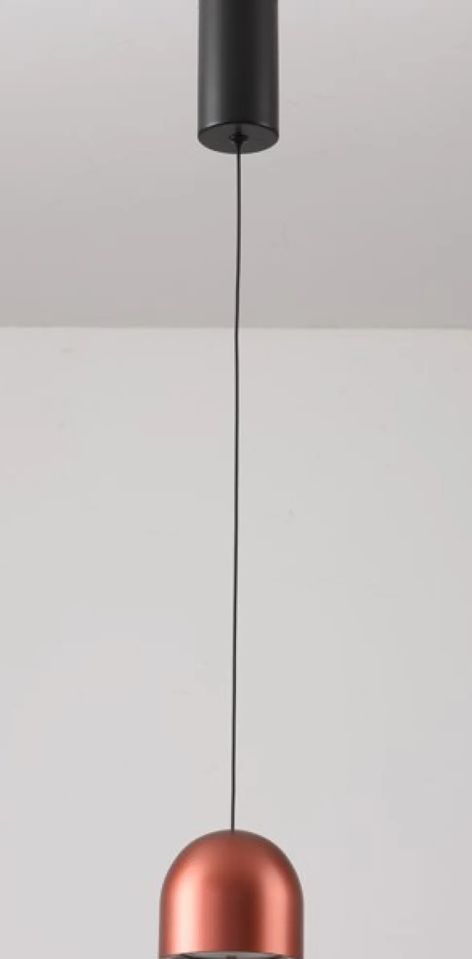 Lampa wisząca PETITE LED czerwona 10 cm