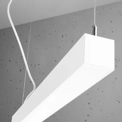 Lampa wisząca PINNE 117 biała 4000K