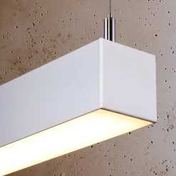Lampa wisząca PINNE 117 biała 3000K