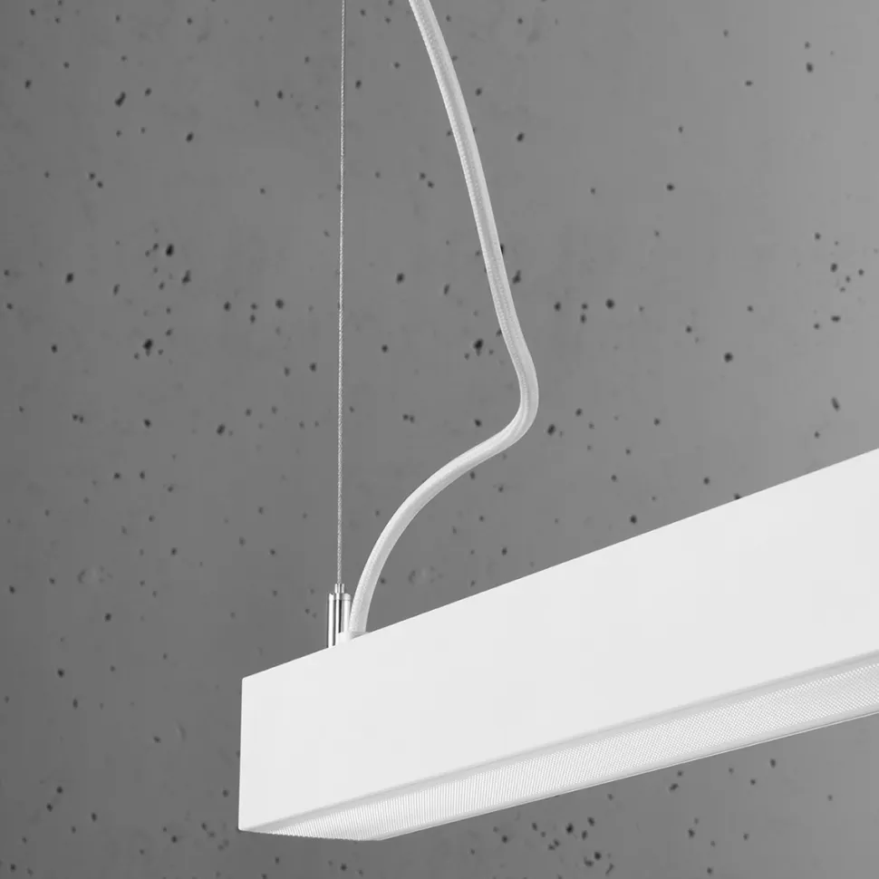 Lampa wisząca PINNE 117 biała 3000K