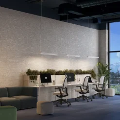 Lampa wisząca PINNE 200 biała 4000K