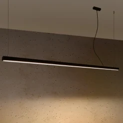 Lampa wisząca PINNE 200 czarna 3000K