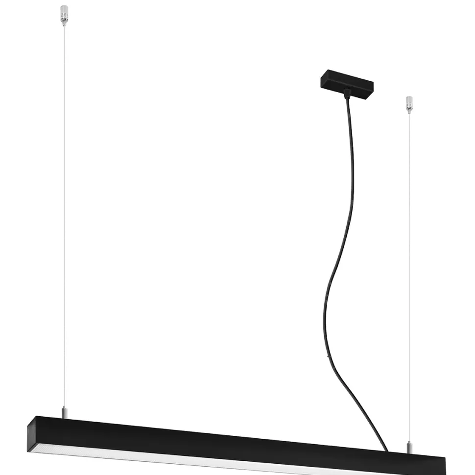 Lampa wisząca PINNE 90 czarna 3000K