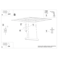 Lampa wisząca PINNE 90 czarna 3000K
