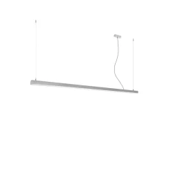 Lampa wisząca PINNE 200 szara 4000K