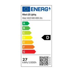 Lampa wisząca PINNE 117 szara 4000K