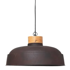 Lampa wisząca Prao metal/ drewno