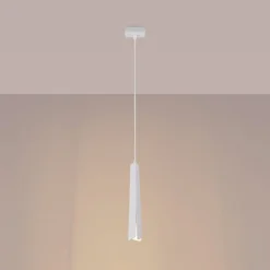 Lampa wisząca PRYSM 1 biała