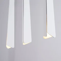 Lampa wisząca PRYSM 3L biała