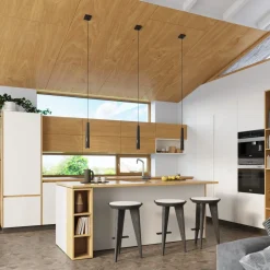 Lampa wisząca PRYSM 3L czarna