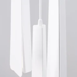 Lampa wisząca PRYSM 3P biała